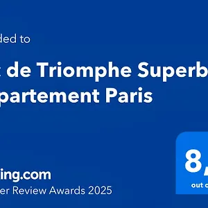 Apartamento Arc De Triomphe Superbe Free Netflix, París